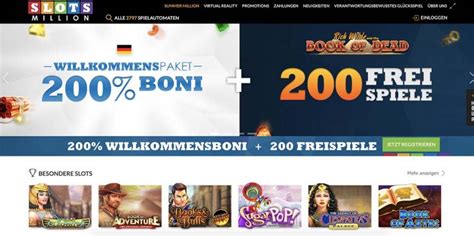 slotsmillion bonus terms Top 10 Deutsche Online Casino